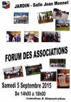 FORUM DES ASSOCIATIONS
SAMEDI 5 SEPTEMBRE 2015