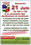 Dimanche 21 juin 2020, de 10h à 12h, à la rencontre des Jardinoises et Jardinois, sur notre marché Place Louis Comte