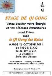 Stages de QI GONG