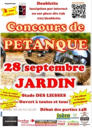 Concours de pétanque