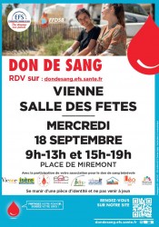 Don du sang - Vienne