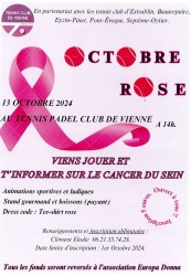 Octobre Rose - Animations sportives et ludiques