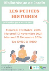 Animation pour les 2-5 ans