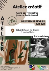 Atelier créatif - dès 7 ans