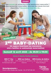 2nd Baby-Dating Petite Enfance - Samedi 12 avril 2025