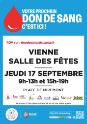 Don du sang - Vienne