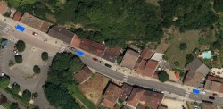 Sécurité des piétons : 3 places de stationnement supprimées, Route de Bérardier